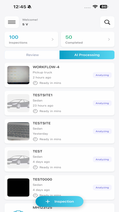Auto Inspection Screenshot 2 of 6