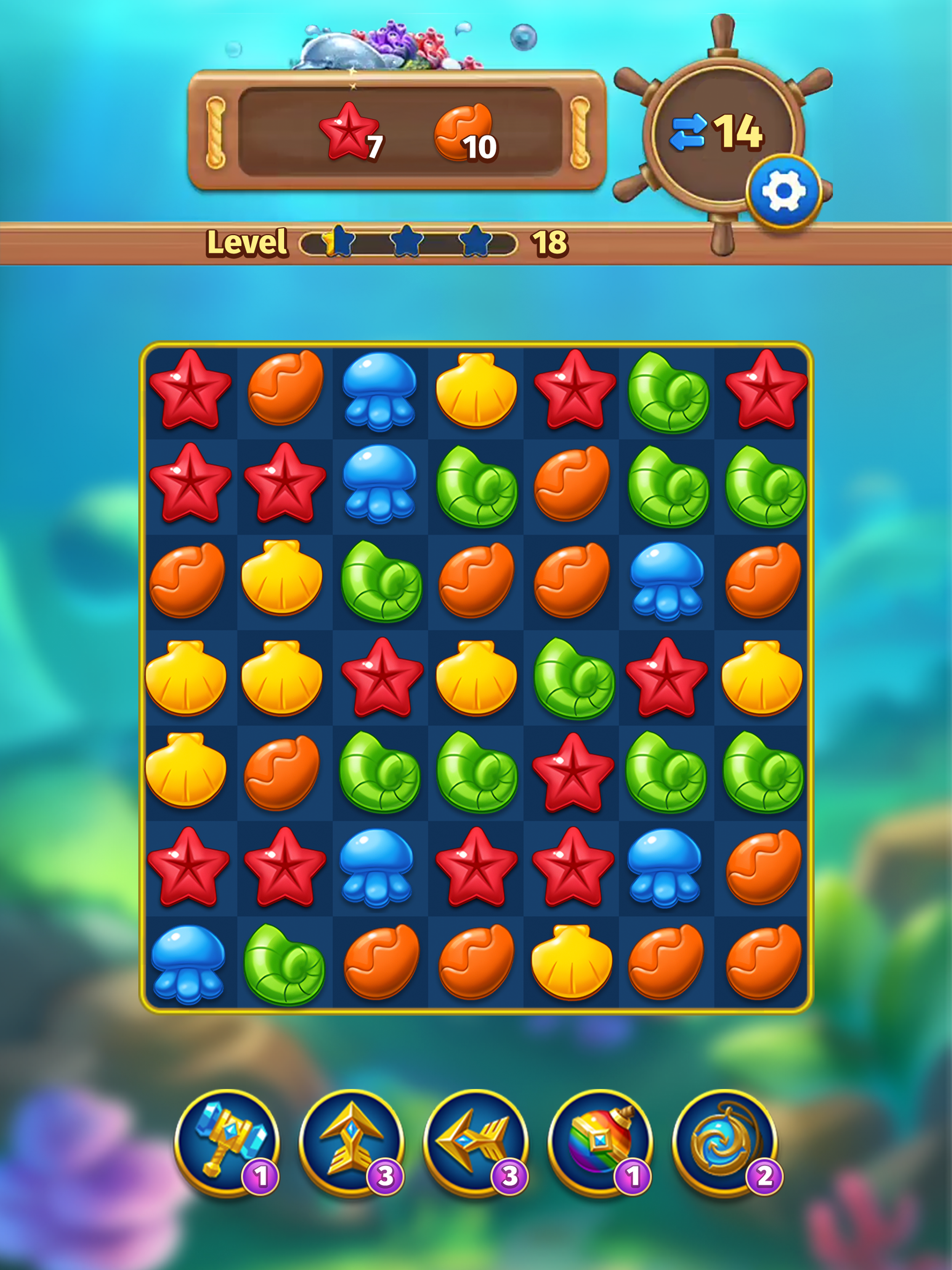 Ocean Blast: Match 3 Puzzle screenshot 11