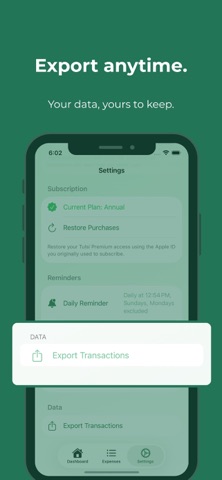 Tulsi: Money & Carbon Tracker screenshot