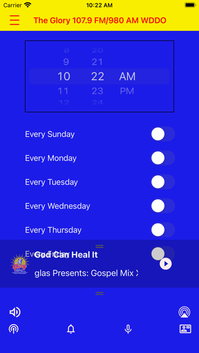 The Glory 107.9 FM / 980 AM iPhone screenshot 5 - Entertainment app