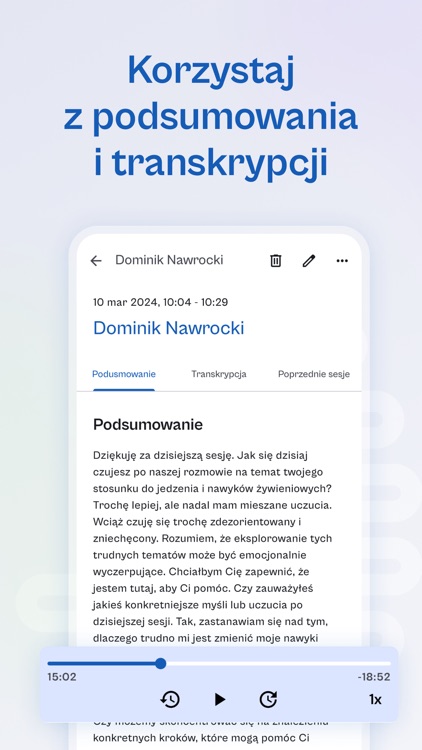 Cognic - Asystent AI Terapeuty