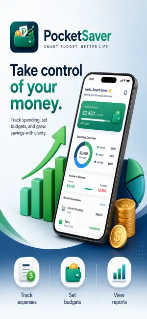 Pocket Saver - Smart Budget screenshot 4