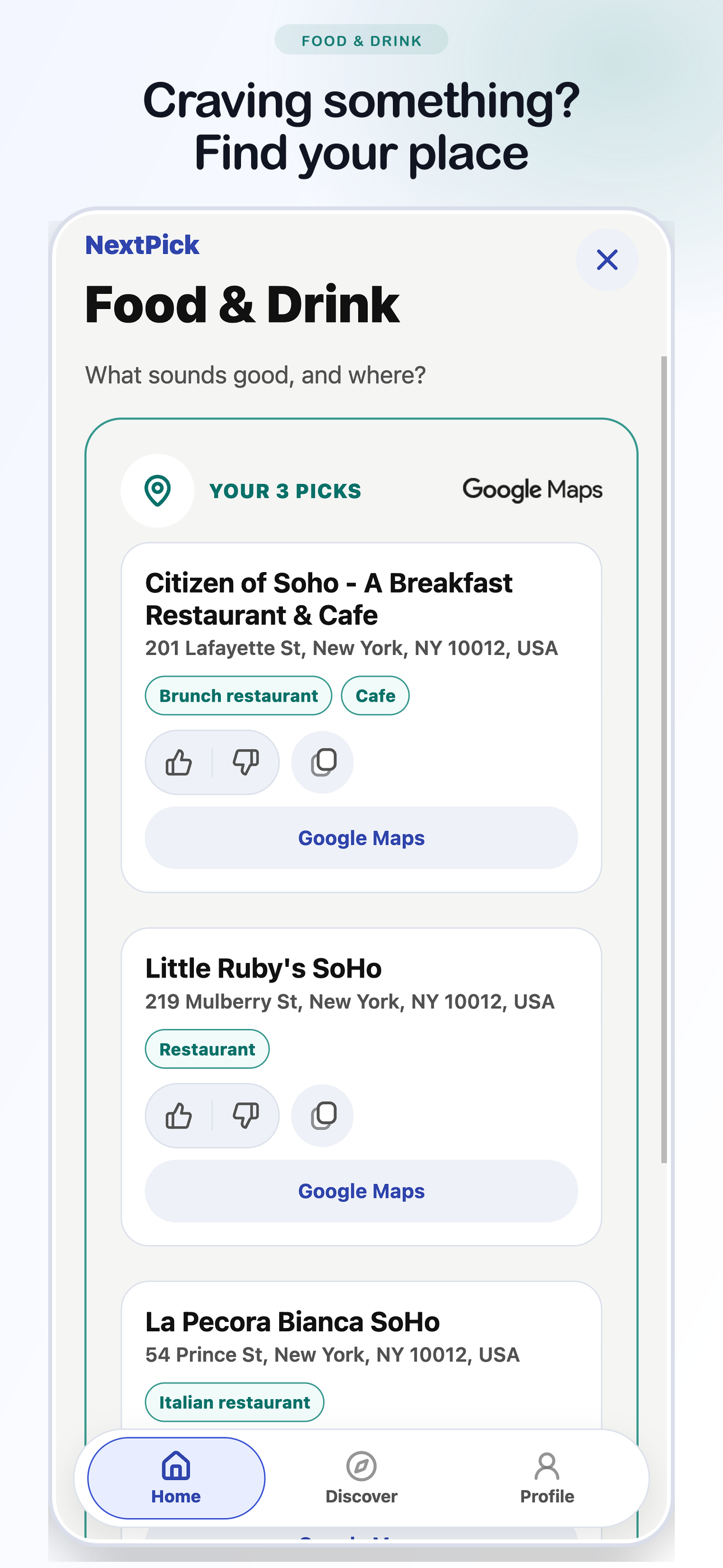 NextPick screenshot 3