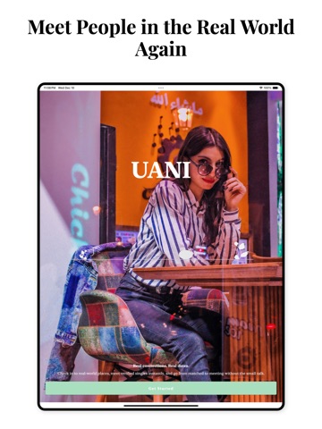 UANI iPad screenshot