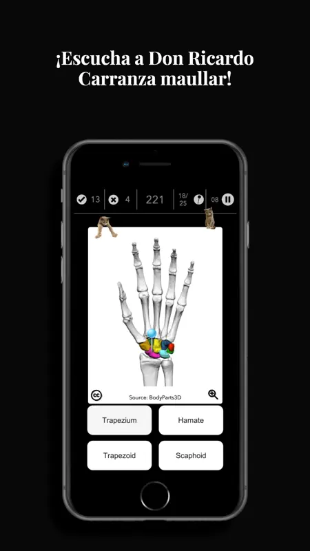 Anatomist – Anatomía Juego screenshot 4 of 7