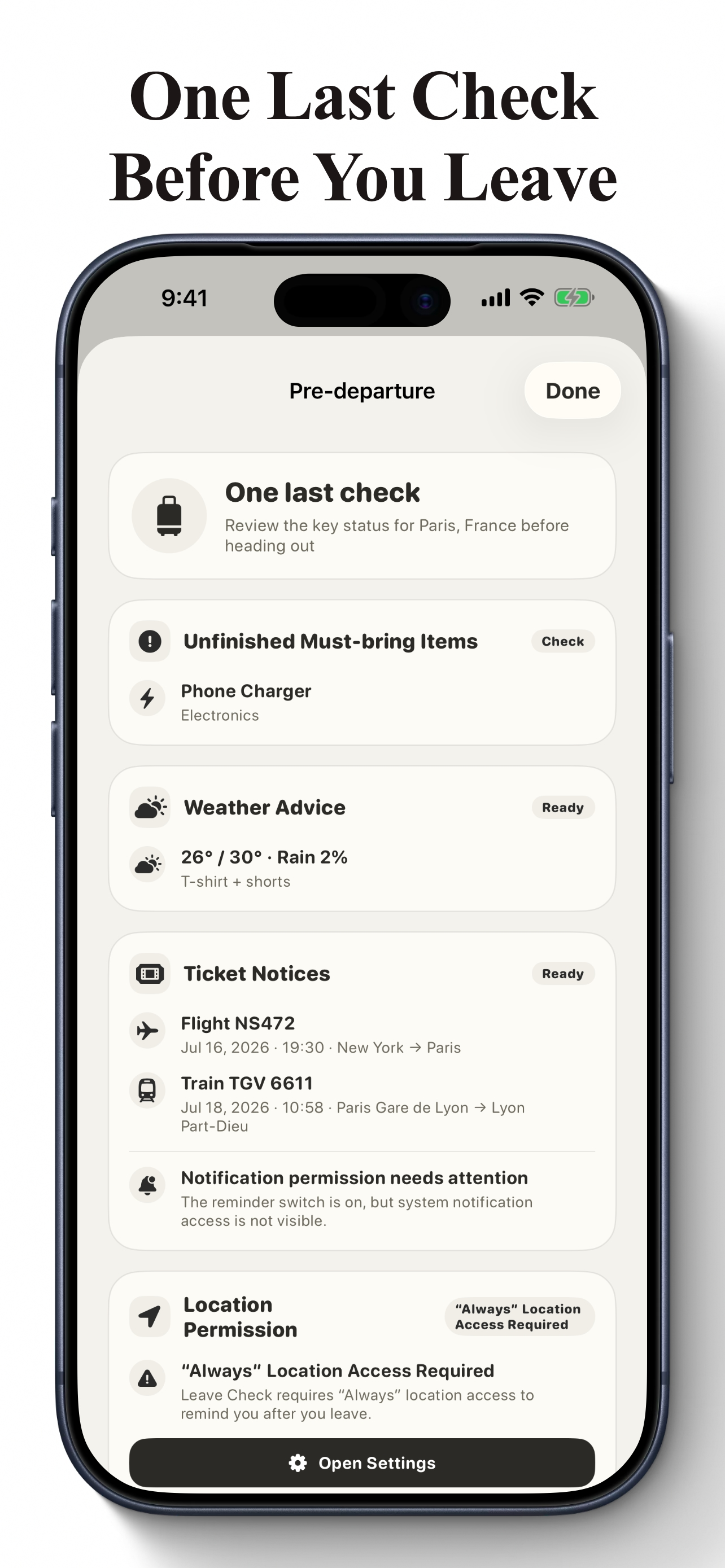 ManDanDan: Travel Packing List screenshot 8