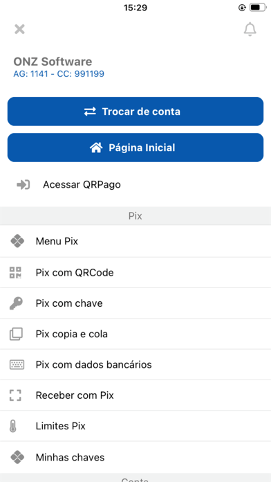 Voluti Bank Screenshot