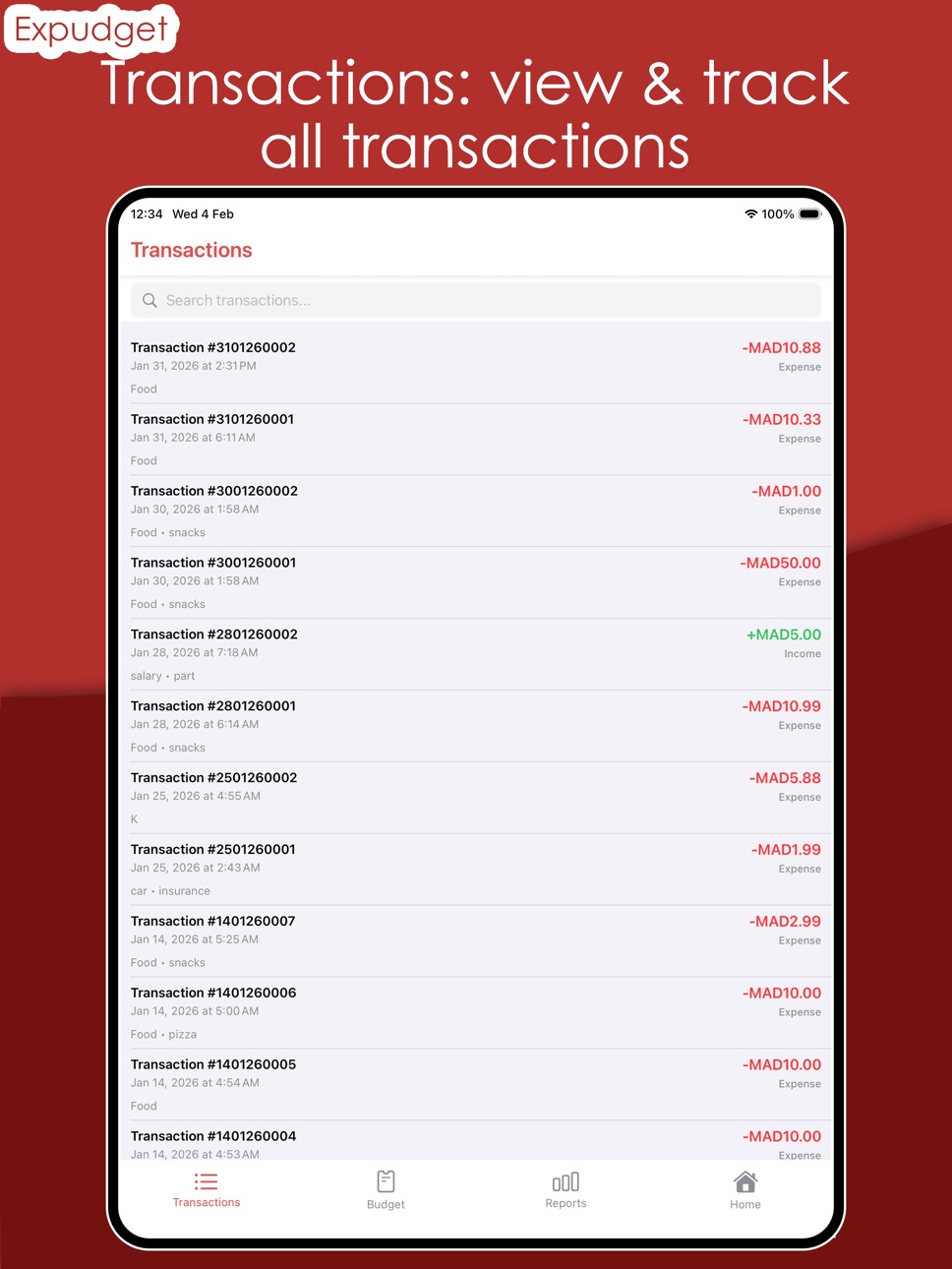 iPad screenshot