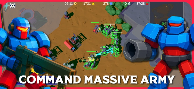 War Ex Machina - EPIC RTS PVP screenshot 10