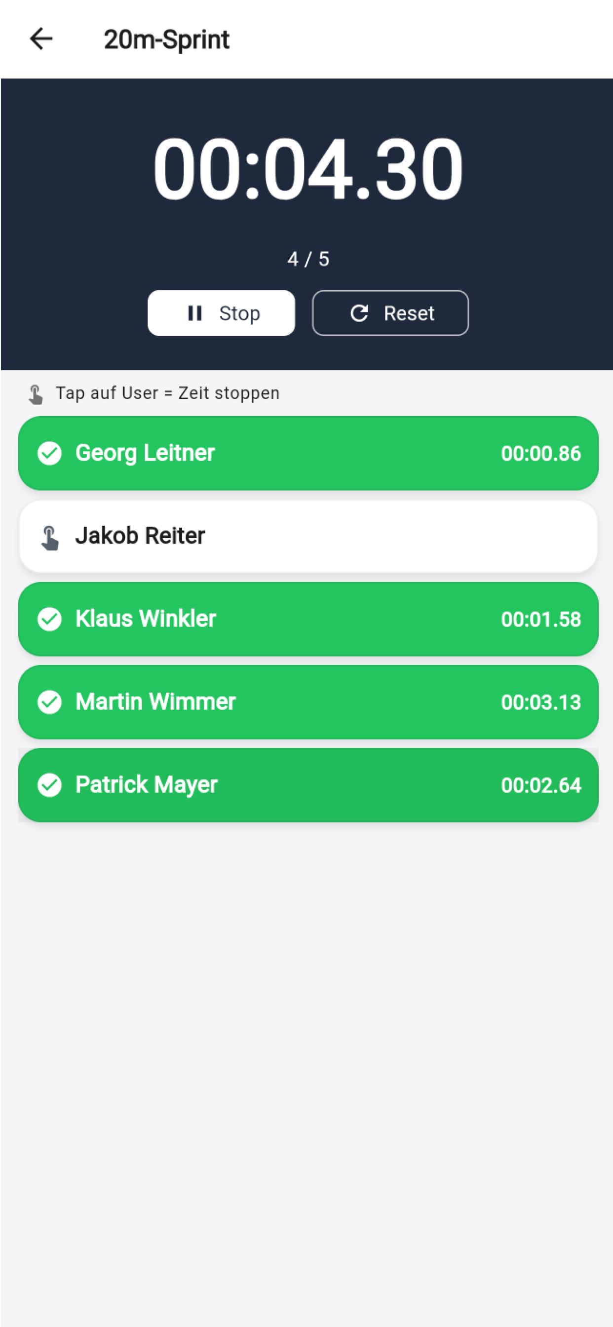 TeamRegie: Vereins-App screenshot 3