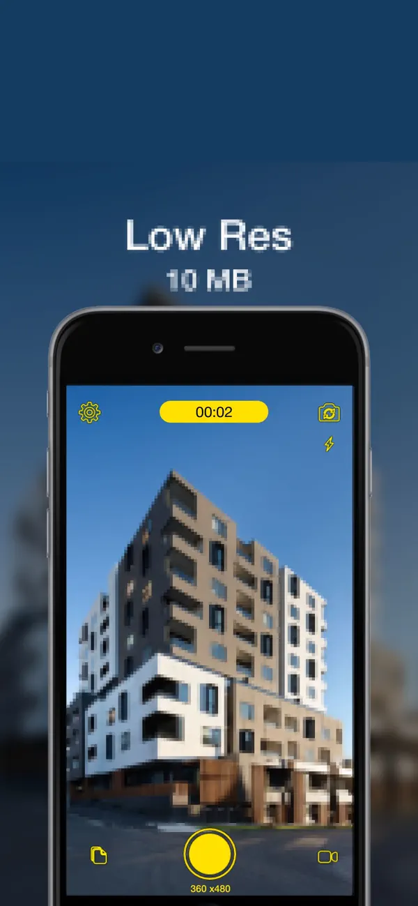 Screenshot #2 pour LOWER - Caméra 0.02 - 0.3MP