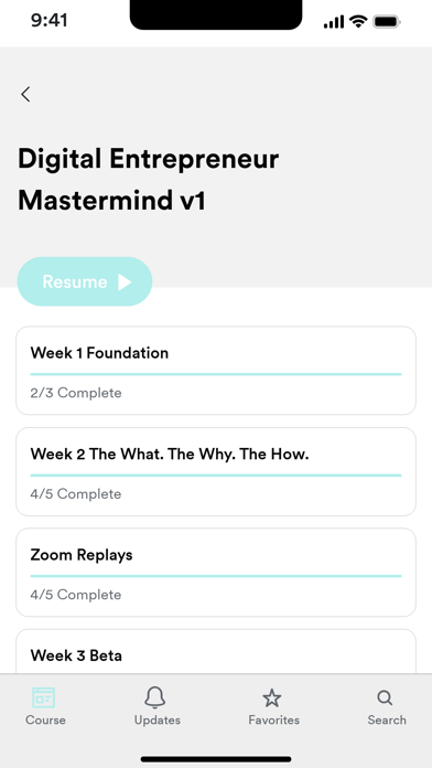 Digital Entrepreneur Academy Screenshot