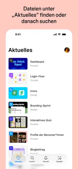 Screenshot von Figma auf dem iPhone 3