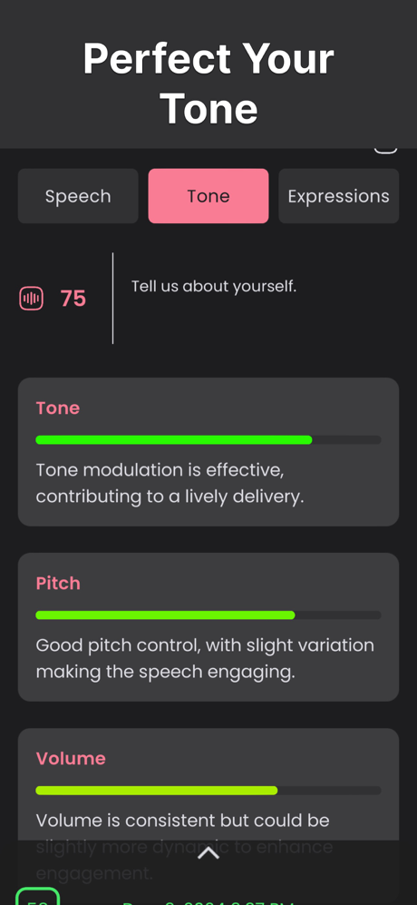 Konfidence AI Interview Coach screenshot 3