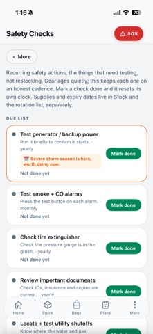 PrepTracker: Emergency Prep Screenshot 9 of 9