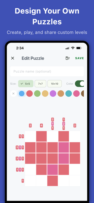 Nonogram Drag Screenshot 3 of 5