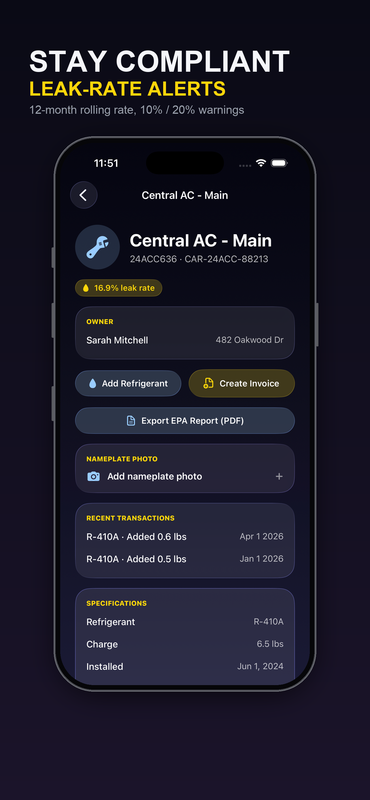 CoolOps: HVAC Invoice Maker screenshot 5