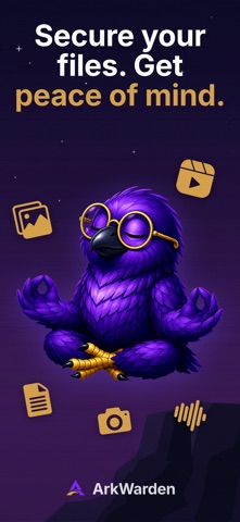 ArkWarden Hidden Photo Vault iPhone screenshot