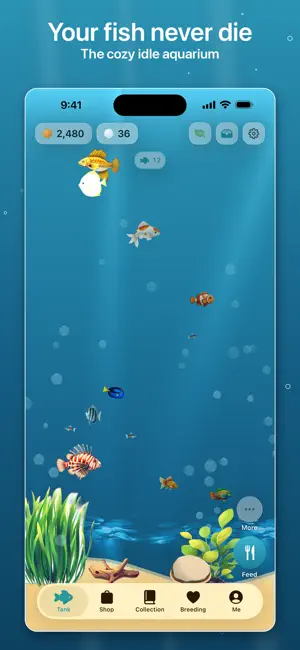 Tanklet: Idle Fish Aquarium screenshot 1