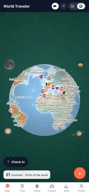 World Traveler Map screenshot 1