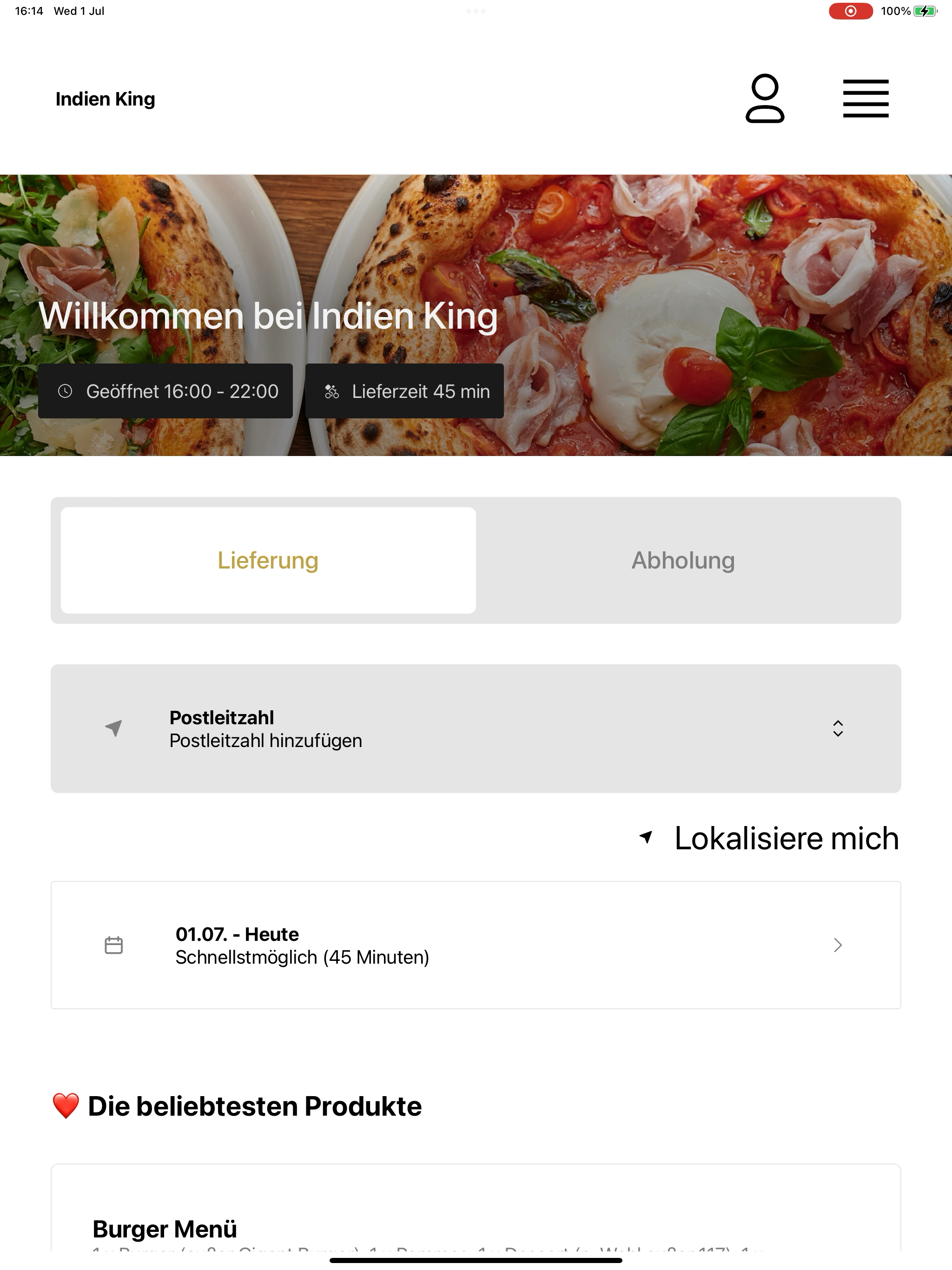 City Pizza Indianking screenshot 14