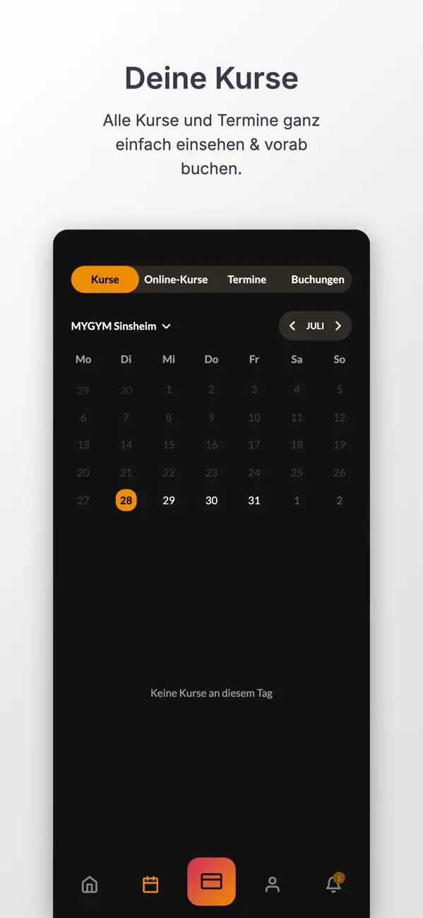 Screenshot #3 pour MYGYM Deutschland