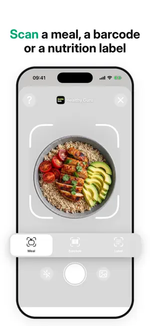 Healthy Guru: Calorie & Macro screenshot 1