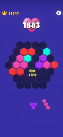 Hexomind | Hexagon Block Blast screenshot