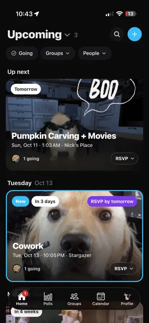 Turnout - Plan with Friends screenshot 2