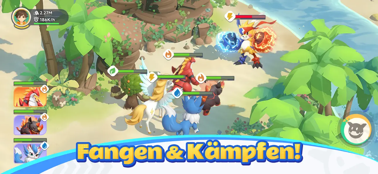 Catch & Build: Lands of Pals iOS Mod IPA screenshot 3 - iOS game interface