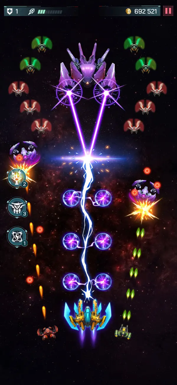 Universe Invader 2: Alien War Hack screenshot 5 - game app interface