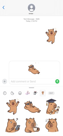 Chill Capybaras Stickers Screenshot 4 of 4