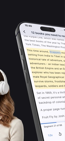 Text to Speech - MonReader Screenshot 2 of 7