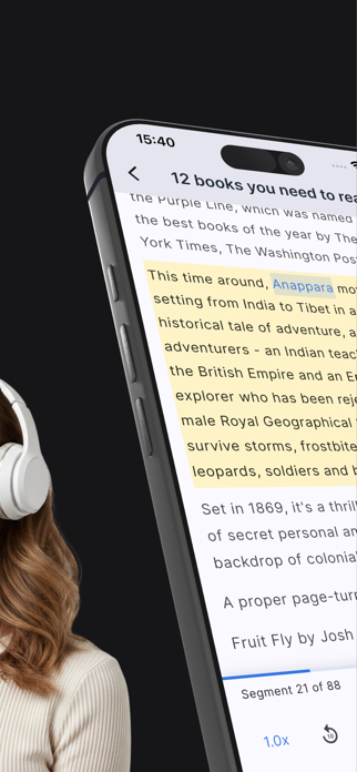Text to Speech - MonReader Screenshot 2 of 7