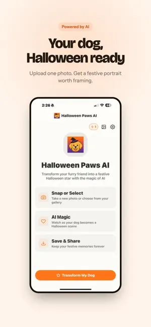 Halloween Paws AI screenshot 1