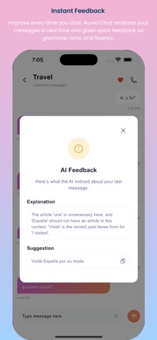 Aurea Chat: Learning Companion Screenshot 3 of 6