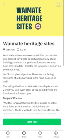 Waimate App iPhone screenshot