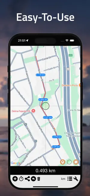 DistanceCalculator - Map tool screenshot 2