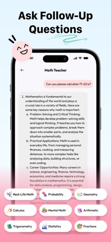 AI Math Solver App: Calculator Screenshot 7 of 7