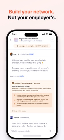Offcall: Clinician Network Screenshot 7 of 7
