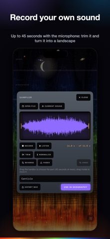 Geography: Granular Synth Screenshot 3 of 4