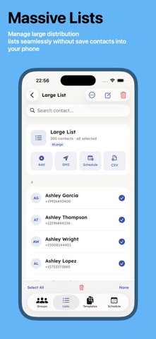 Group SMS – Bulk Text Sender Screenshot 7 of 10