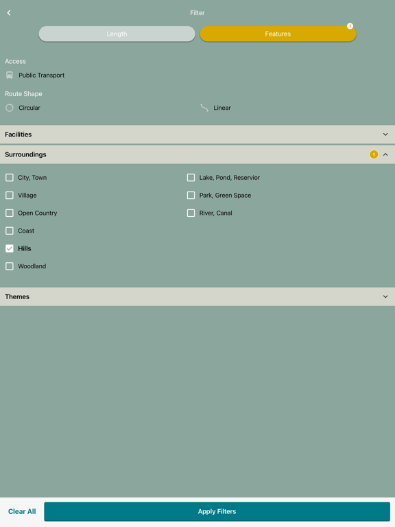 Ramblers iPad screenshot 9 - Health & Fitness app
