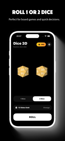 Dice 3D - Roll screenshot 2