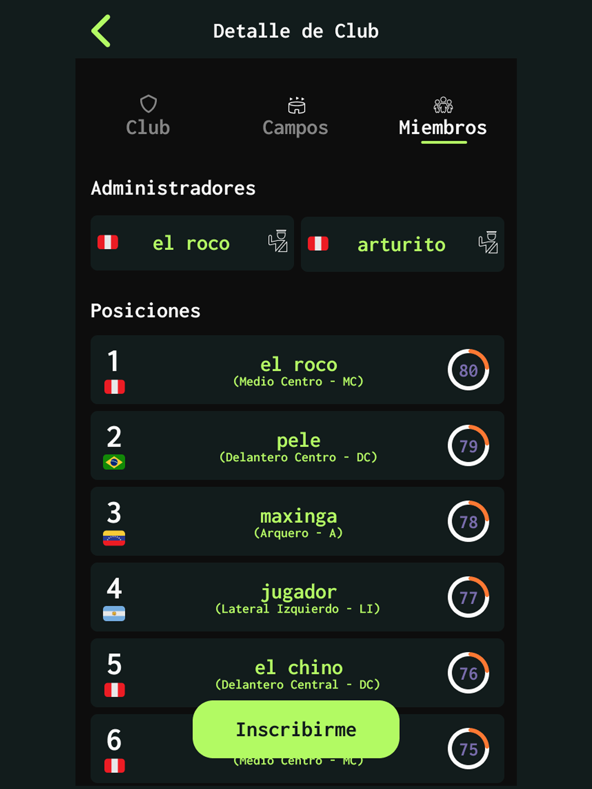 Adrenalina: Futbol y Pichangas screenshot 11