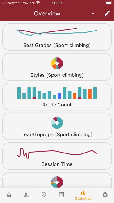 Screenshot #3 pour Climbing Tracker