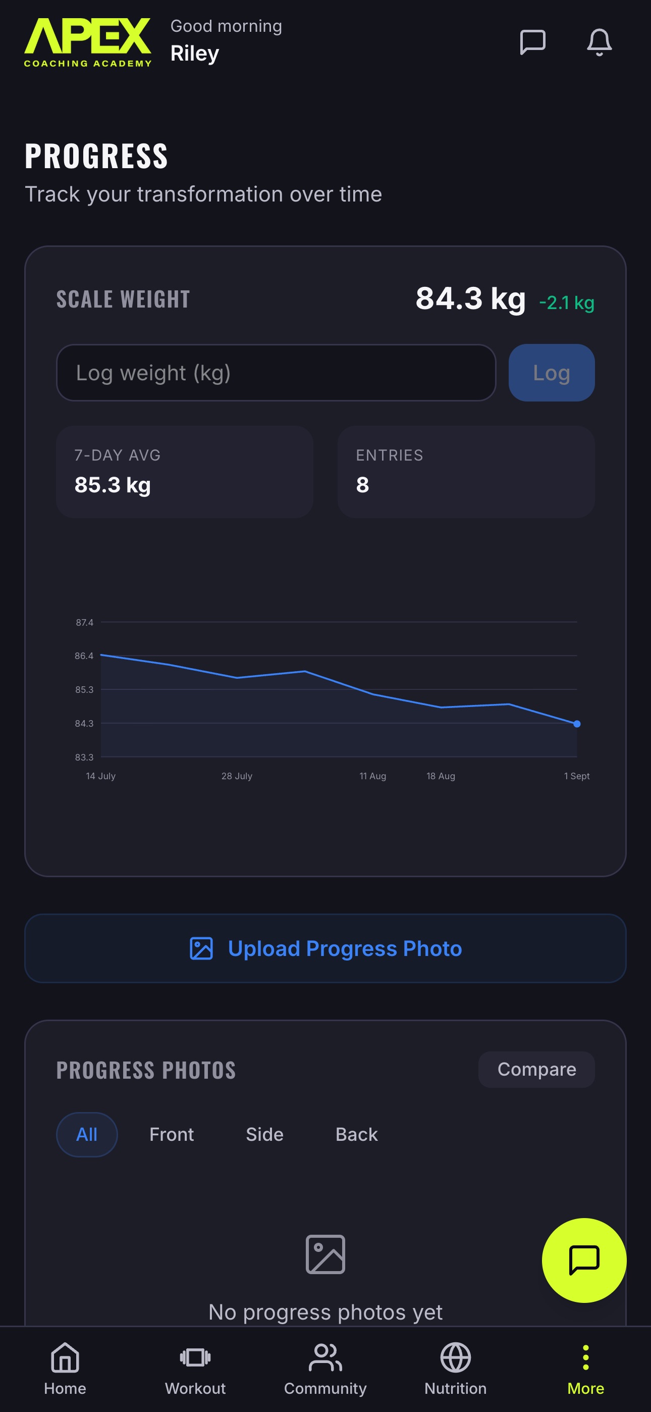 Screenshot 5 of APEX Coaching Academy App