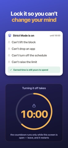 Unlockly: Dumb Phone Blocker iPhone screenshot