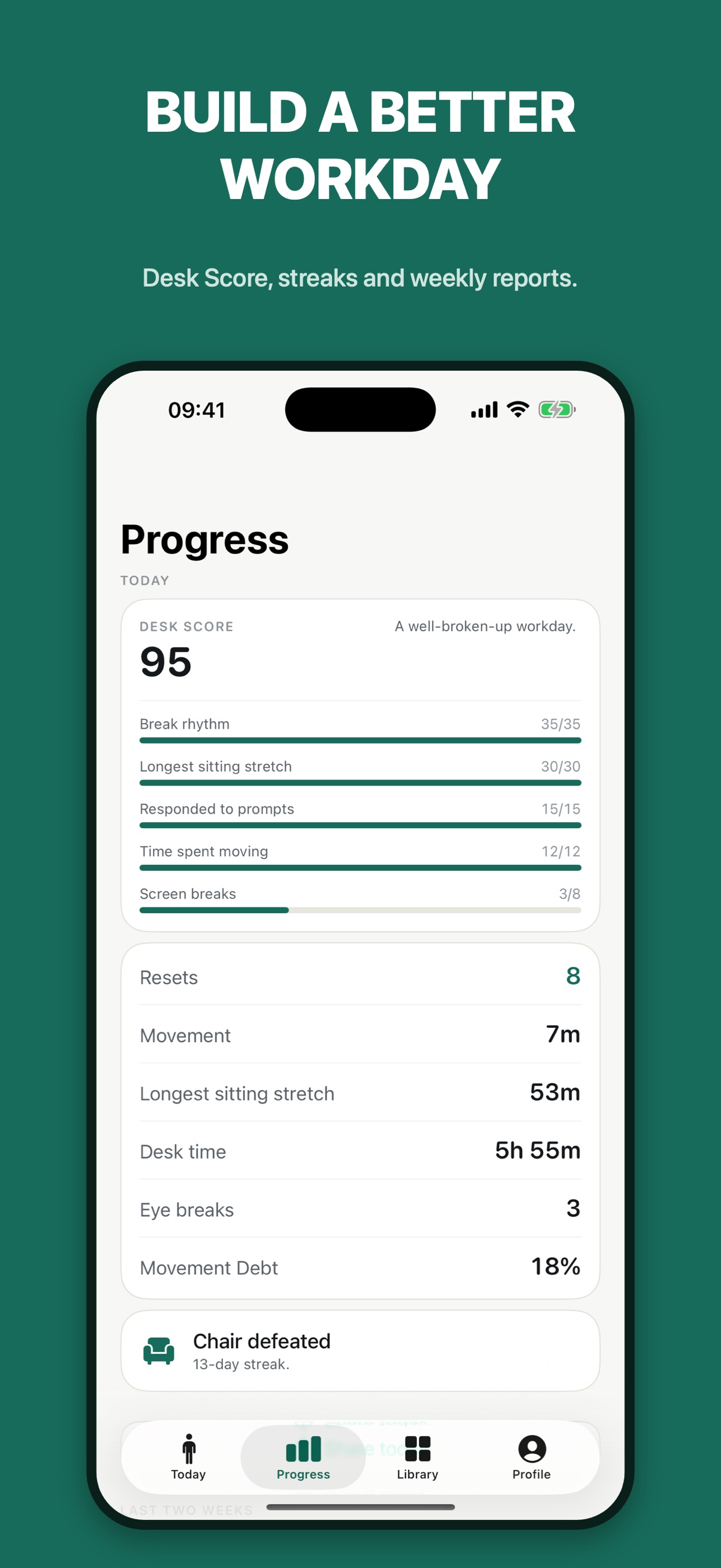 Screenshot 6 of DeskFlow: Workday Movement