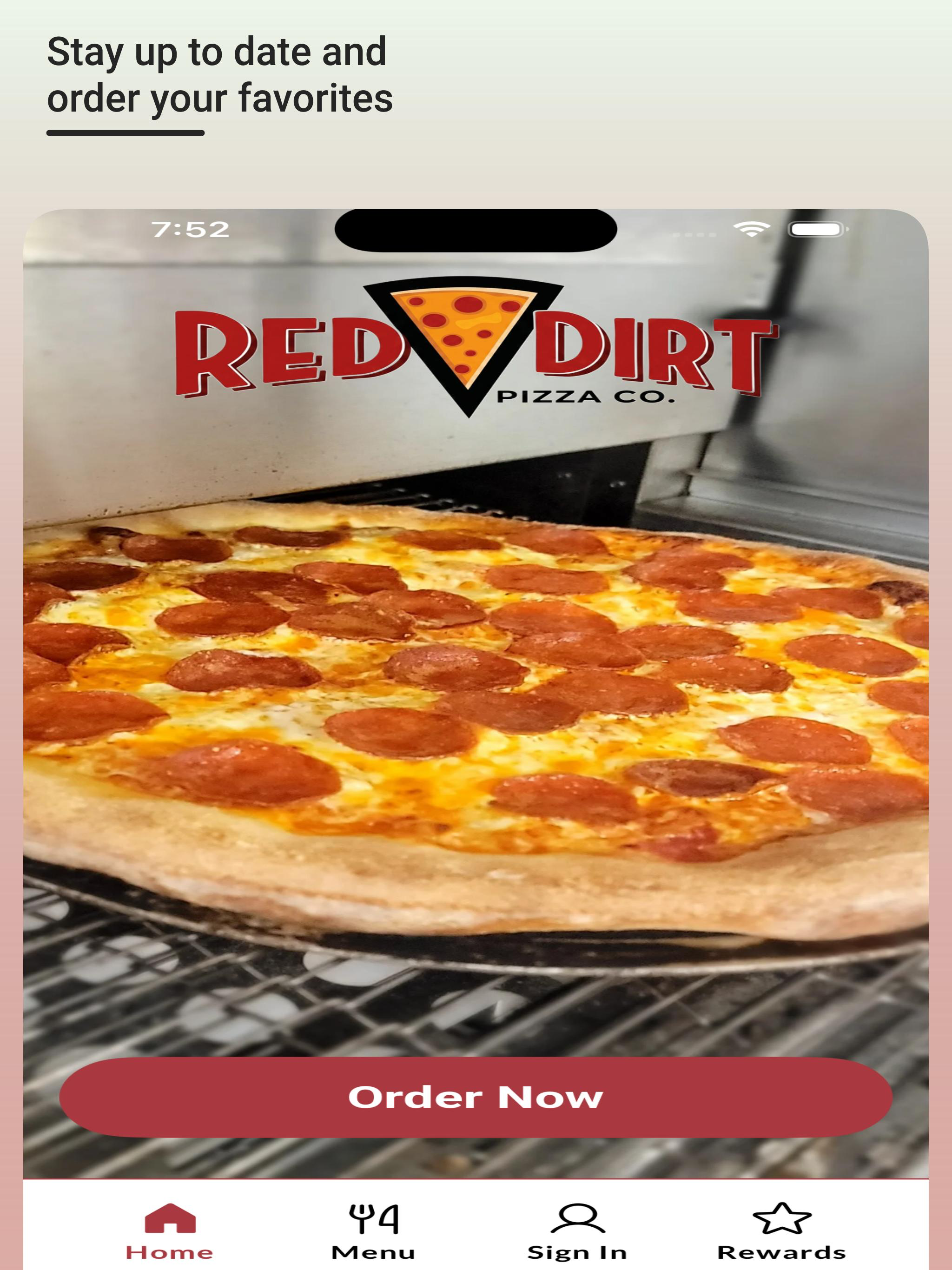 Red Dirt Pizza screenshot 3